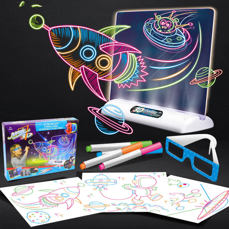 Magic 3D Drawing Board